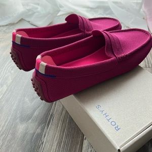 Rothy’s Popular Driver Shoe in Raspberry!